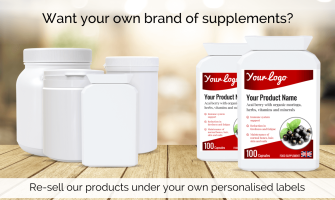 Own label supplements supplier UK