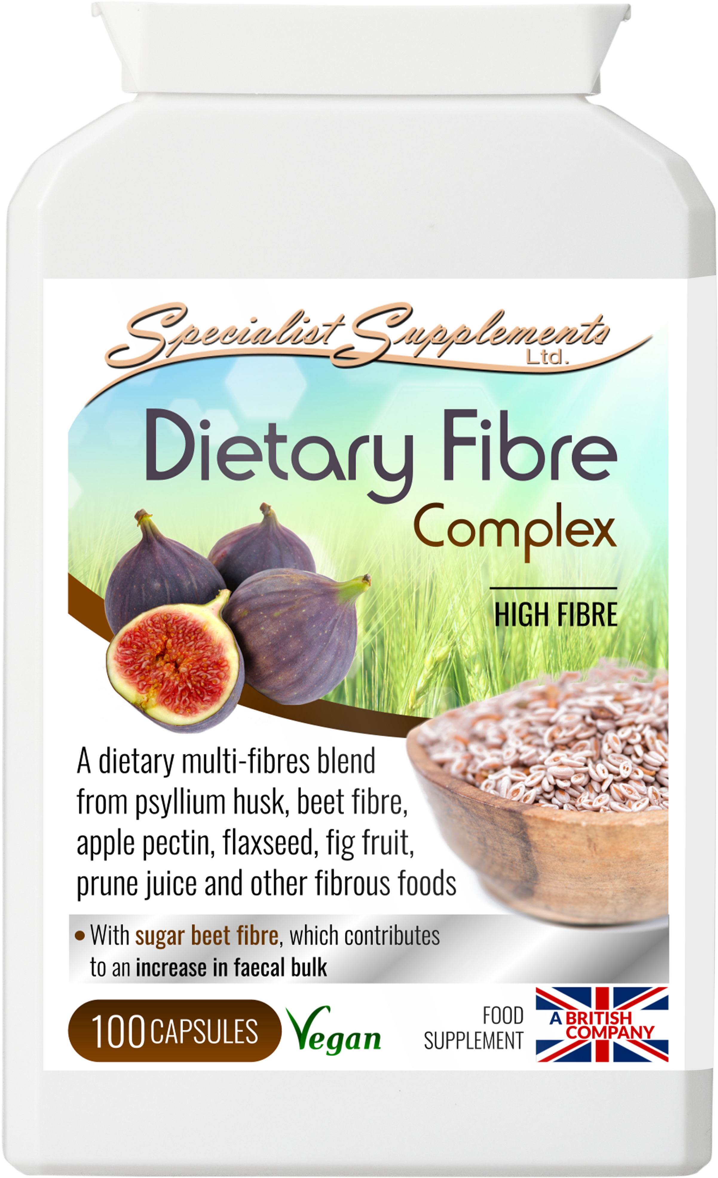 Wholesale private label dietary fibre complex capsules