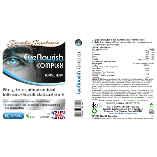 EyeNourish Complex (E8142) caps (SPECIAL OFFER)