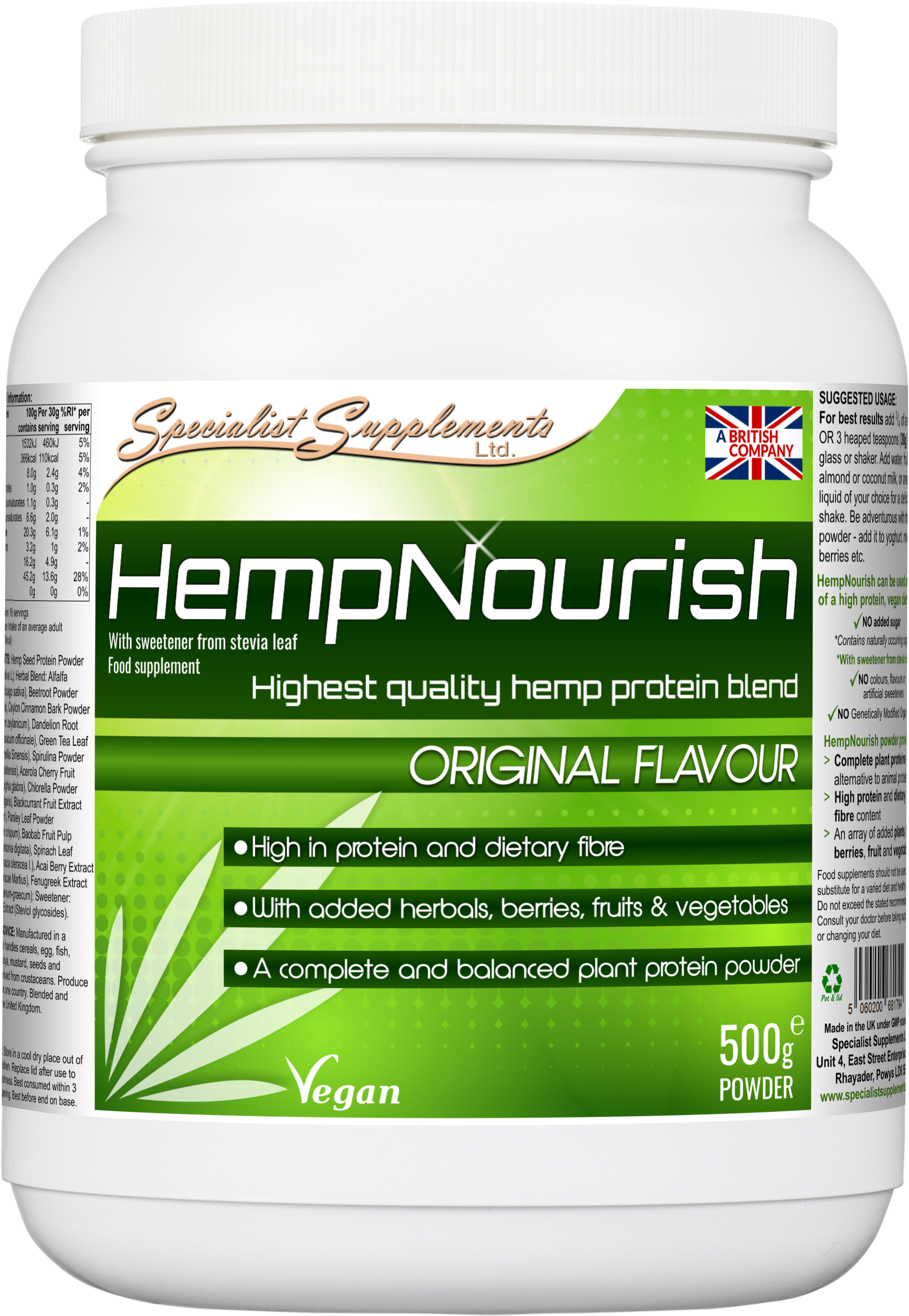 Wholesale private label hemp nourish capsules