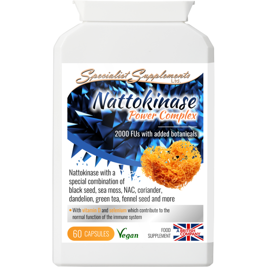 Nattokinase Power Complex (NATT60) caps (SPECIAL OFFER)