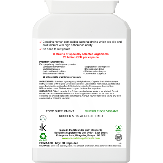 ProBio MAX (PBMAX30) caps