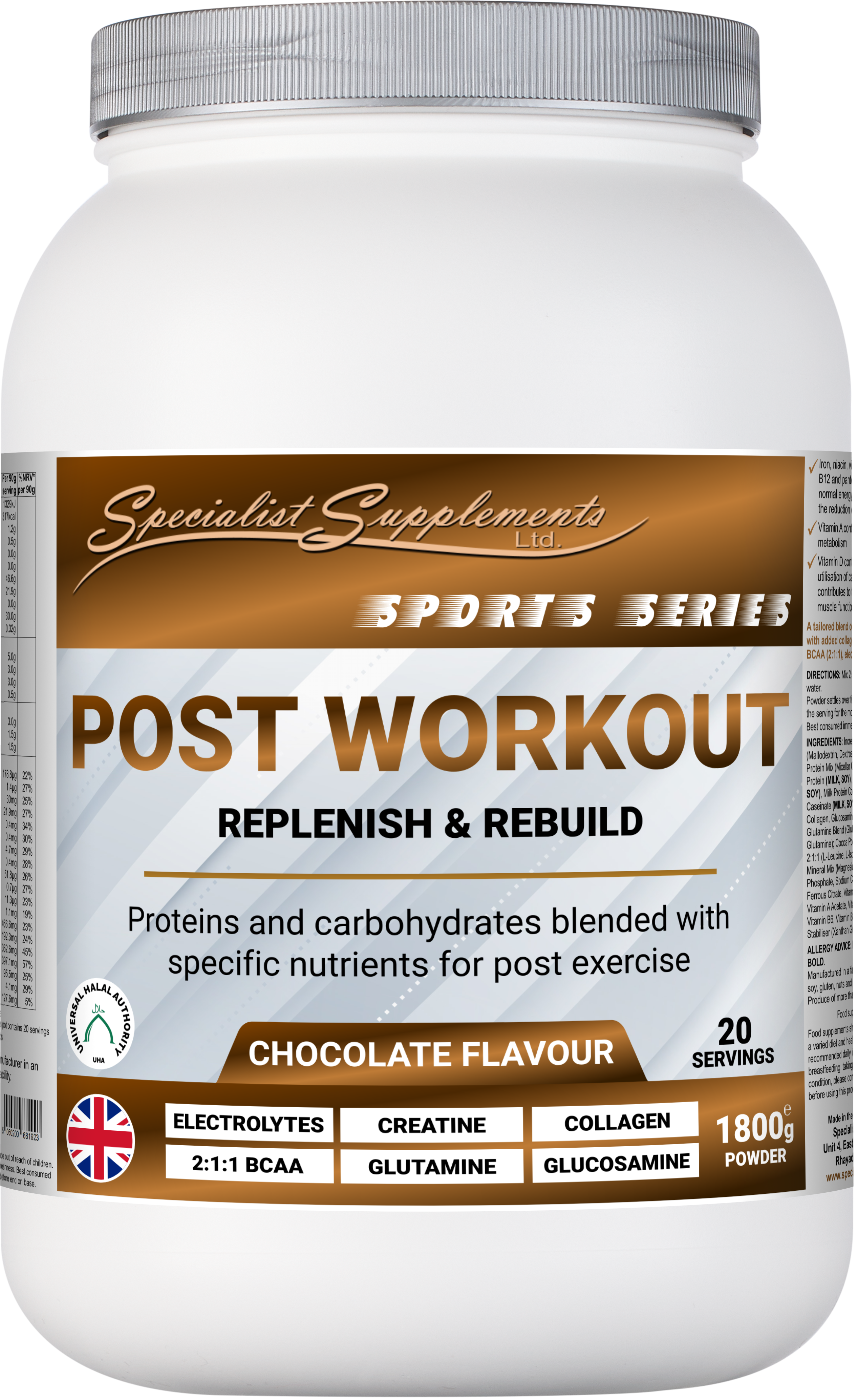 Wholesale private label post workout powder