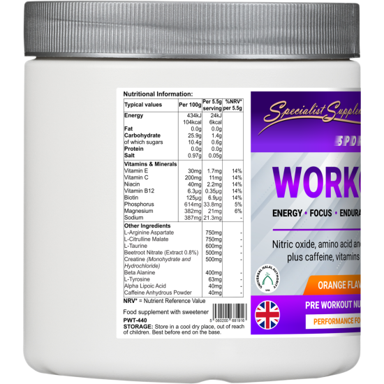 Workout (PWT-440) pdr (SPECIAL OFFER)