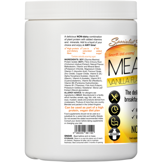 MEALtime (Vanilla) (SN049) pdr