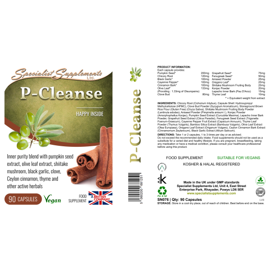 P-Cleanse (SN076) caps