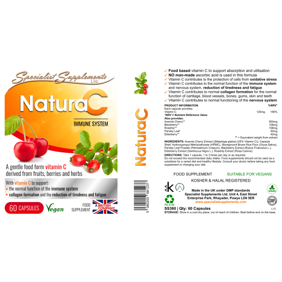 NaturaC (SS360) caps