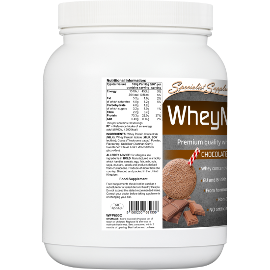 WheyNourish (Chocolate) (WPP600C) pdr (SPECIAL OFFER)