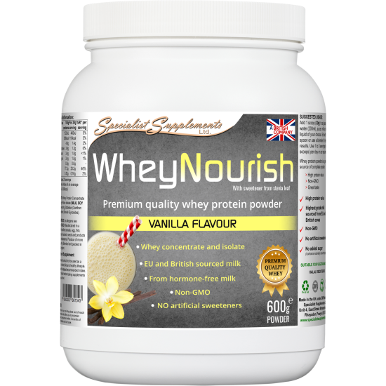 WheyNourish (Vanilla) (WPP600V) pdr (SPECIAL OFFER)