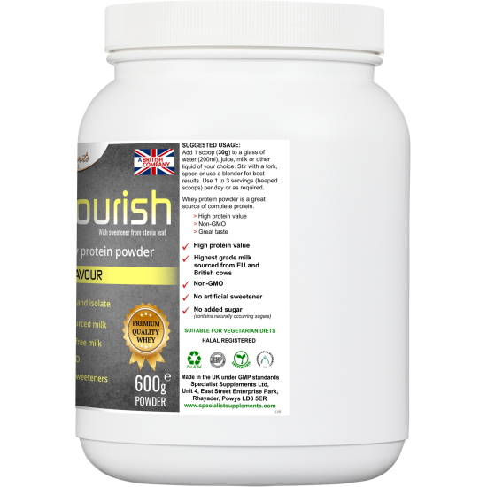 WheyNourish (Vanilla) (WPP600V) pdr (SPECIAL OFFER)